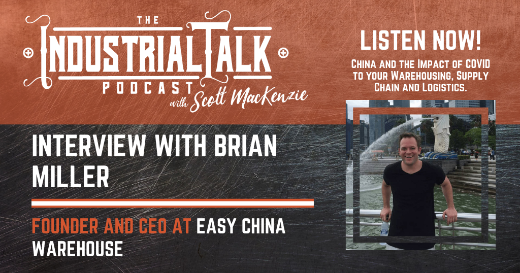 Mr. Brian Miller CEO of Easy China Warehouse talking about warehousing ...